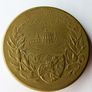 1913 Antique Bronze  Carl Decock medal | 67 grams Image 2