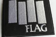 Black Flag Sew On Patch