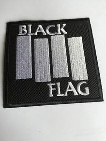Black Flag Sew On Patch