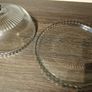 Glass Dome and Plate Cake Stand. Image 3