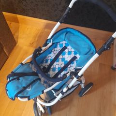 Childrens dolls buggy, car and desk chair