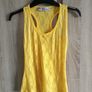 Lace yellow tank top fits Xs/s/m never worn Image 3