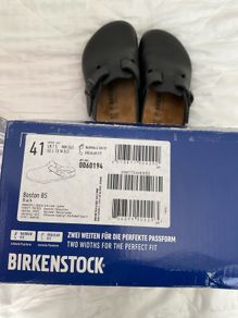 birkenstock Boston clogs with box