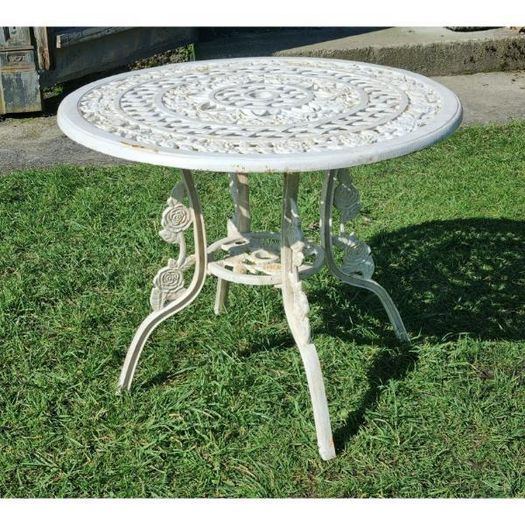 Cast Iron Table Round  Large  Style H H295