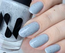Nail polish Masura sugar marble grey