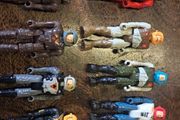 Vintage 1986 Coleco StarCom Action Figures Lot of 9