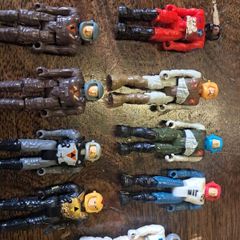 Vintage 1986 Coleco StarCom Action Figures Lot of 9