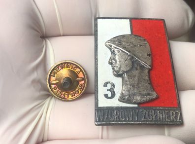 Polish,,Wzorowy Zolnierz " Bagde SEE DESCRIPTION