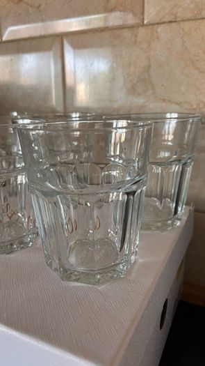 water glasses