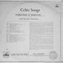 Veronica (Ronnie) Dunne - Havelock Nelson - Celtic Songs LP 1965 Image 2