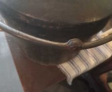 cast  iron  kettle
