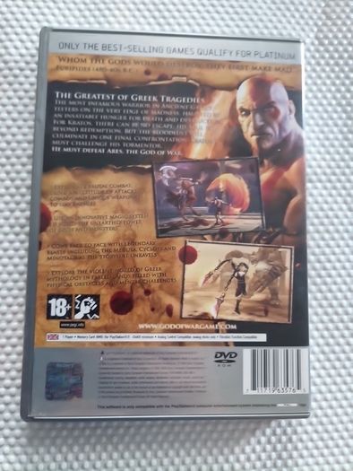 God of War PlayStation2 Ps2 Games Original