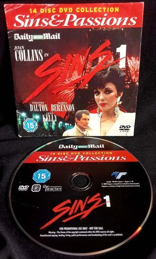 Joan Collins in Sins: TV Mini Series: Part 1 - Irish Daily Mail Promo DVD