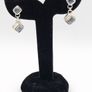 Vintage 925 Sterling Silver Moonstone Earrings Image 10