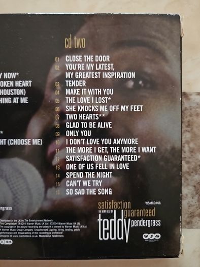 Teddy Pendergrass 2CD - The Very Best Of