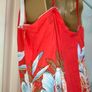Vintage Red floral maxi dress Mariko size 12/14 Postage included Image 9