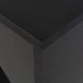 Bar Table with Moveable Shelf Black 138x40x120 cm Image 2