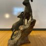 Vintage Bronze Big Horn Rams c1970 Image 9