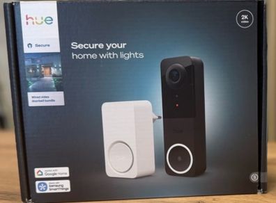 Philips Hue Secure Wired Video Doorbell
