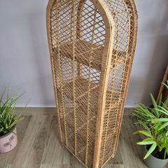 Bamboo Wicker Shelf