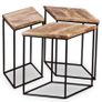 Coffee Table Solid Mango Wood 48x48x40 cm Image 6