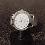Quartz F5049 silver tone watch Image 4