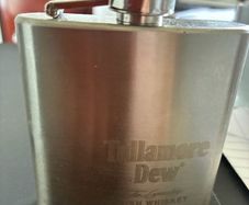 Tullamore Dew Hip Flask