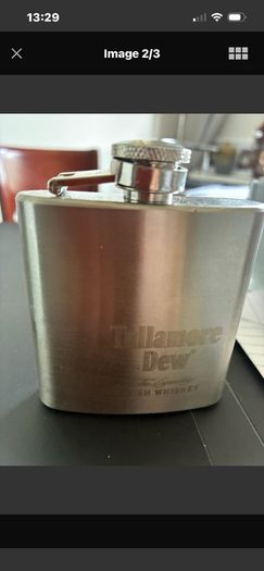Tullamore Dew Hip Flask