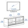 IKEA HAVSTA TV bench with plinth Image 3