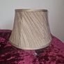 Shiny, rich golden table lamp shade Image 2
