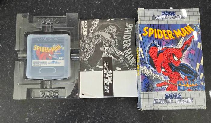 Spiderman Flying Edge Sega Game Gear CIB
