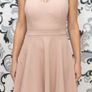 Cut Out Tulle Dress - Pink Image 3