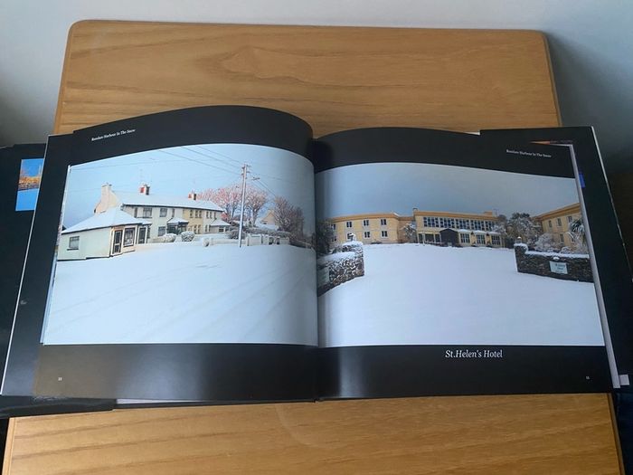 Rosslare Harbour In The Snow by Photography by Brian Boyce