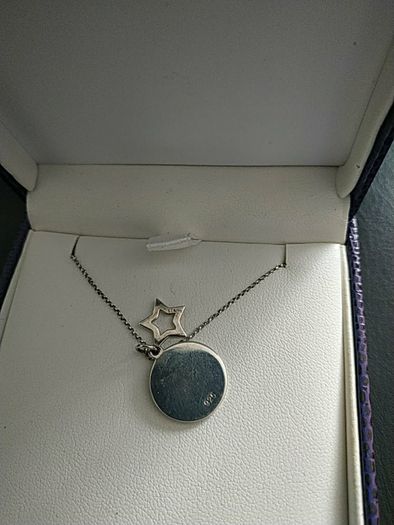Silver chain.