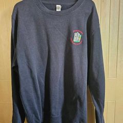 Adamstown Community College Navy Crewneck School Jumper / Sweatshirt size M