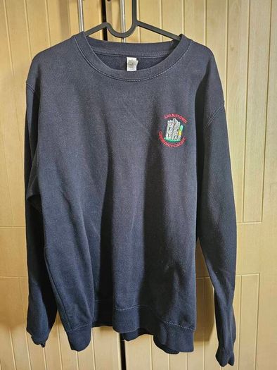 Adamstown Community College Navy Crewneck School Jumper / Sweatshirt size M
