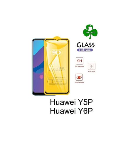 For Huawei Y5P/Y6P Tempered Glass 9D Full Glue Full Screen Tempered Glass New