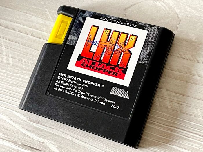LHX Attack Chopper for Mega Drive Boxed