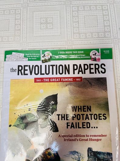 The Revolution Papers. Famine Edition. New and Sealed. with 2 DVDs. Scarce.