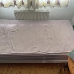 Single bed and Mattress
