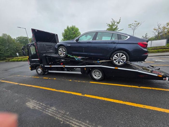 2014 Bmw 5-series,dameged