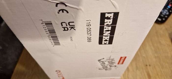 Franke hot water tank