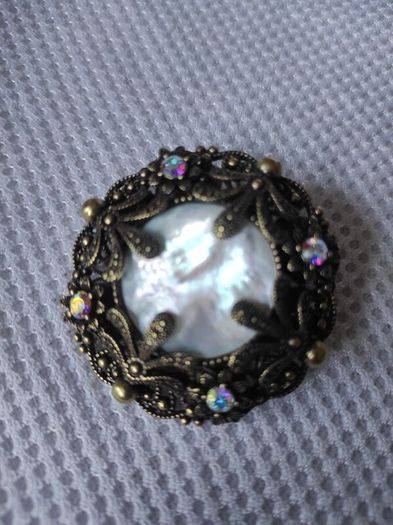 Newbridge silverware brooch
