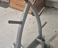 Weight plate rack