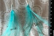 Beads jewellery making crafts earrings feathers studs