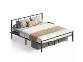 Metal Double Bed Bedroom black FREE DELIVERY