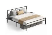 Metal Double Bed Bedroom black FREE DELIVERY