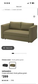 Ikea Skonaback 2-seat Sofa-bed