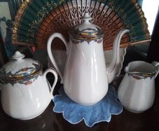 Classic Limoges Three Piece Coffee/Tea Set