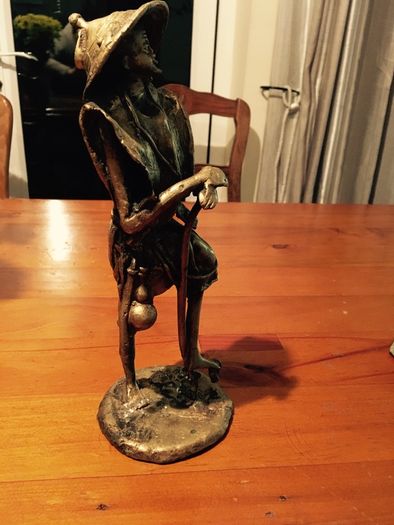 Metal statues, ornaments